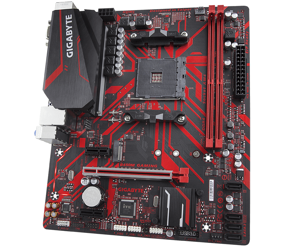 Gigabyte B450M Gaming Motherboard Specifications On MotherboardDB